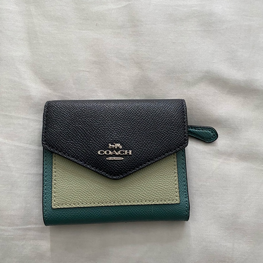 Brand New- No tags- Coach tri fold wallet